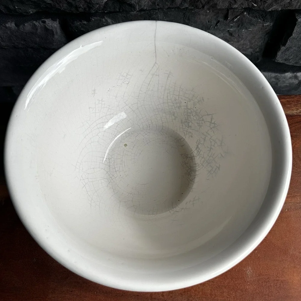 Vintage Country McCoy Goose Nesting Mixing Bowl 2108 USA Granny Cottagecore 8